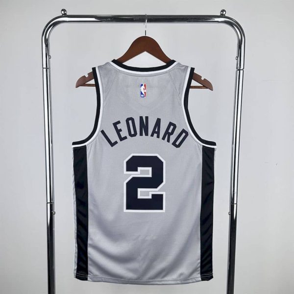 Maillot san antonio spurs 2 leonard nba basket