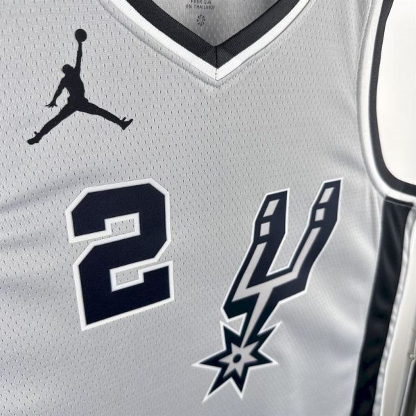 Maillot san antonio spurs 2 leonard nba basket