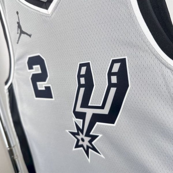 Maillot san antonio spurs 2 leonard nba basket