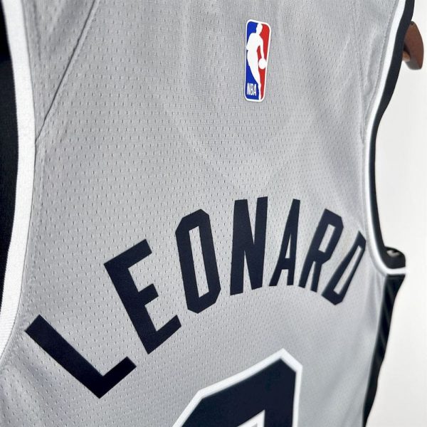 Maillot san antonio spurs 2 leonard nba basket