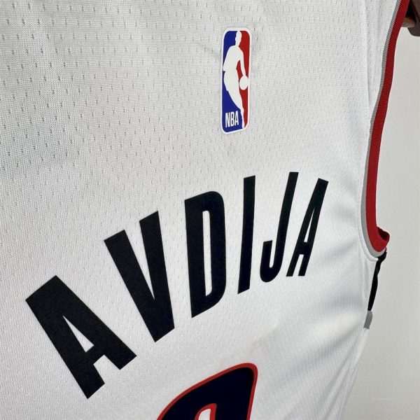 Maillot portland trail blazers  8 avdija nba basket