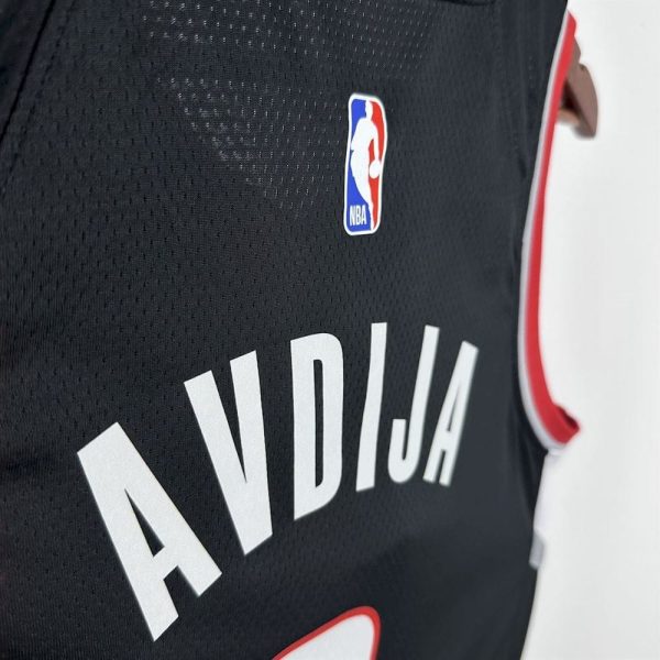 Maillot portland trail blazers  8 avdija nba basket