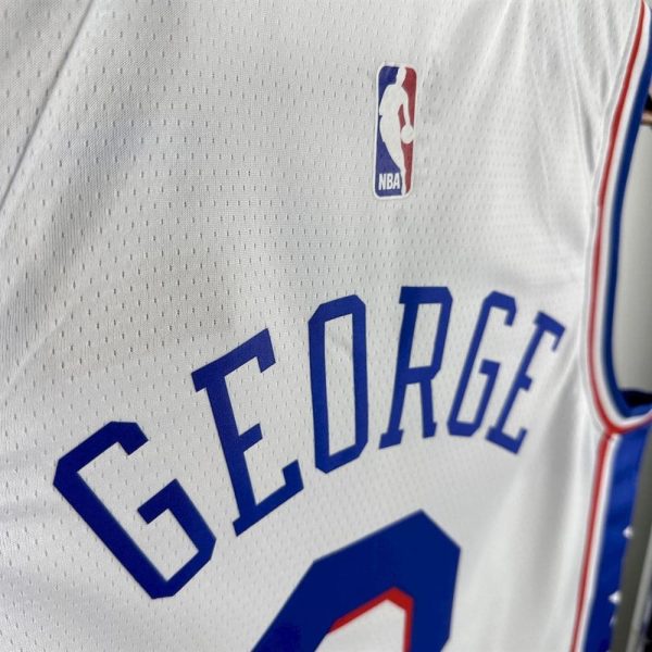 Maillot philadelphia 76ers 8 george nba basket