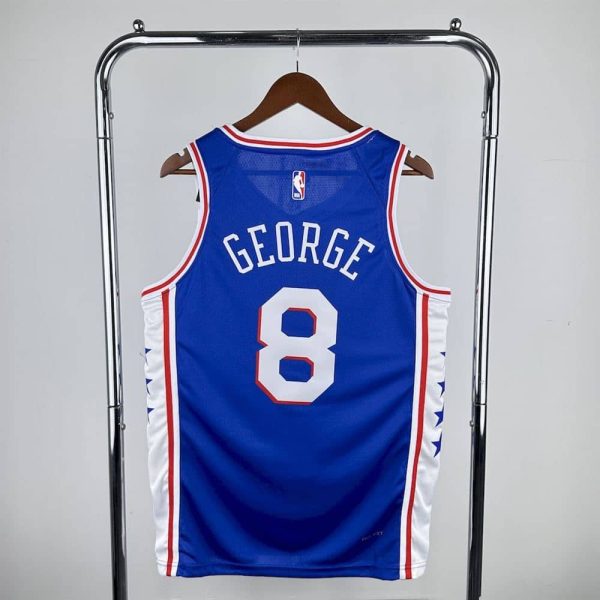 Maillot philadelphia 76ers 8 george nba basket