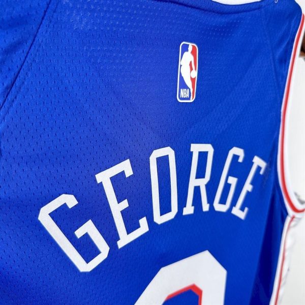 Maillot philadelphia 76ers 8 george nba basket