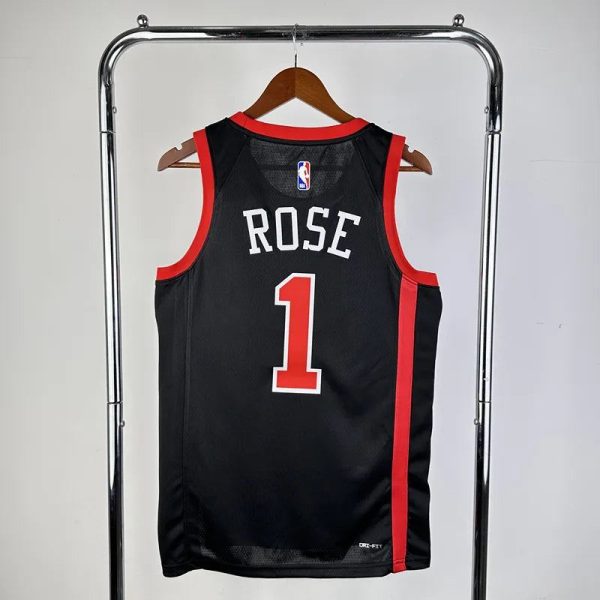 Maillot chicago bull rose 1 nba basket 2023 2024