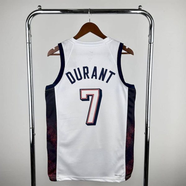 Maillot usa 7 durant nba basket