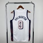 Maillot USA 9 HALIBURTON NBA Basket