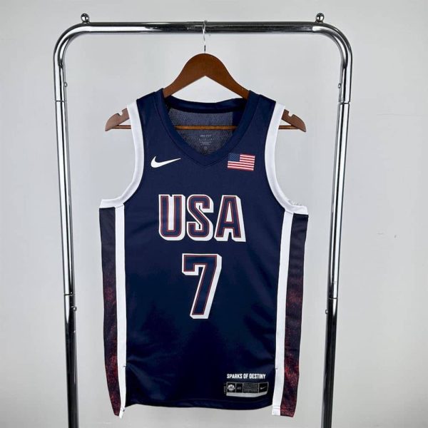 Maillot usa 7  durant nba basket