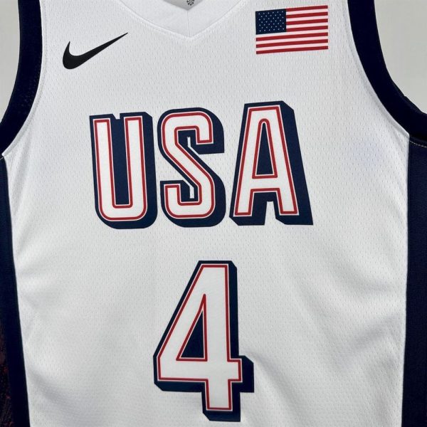 Maillot usa 4  curry nba basket