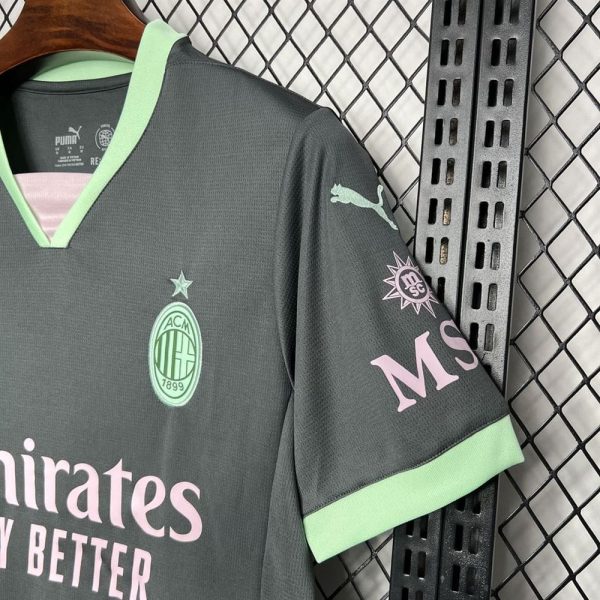 Ac milan maillot foot extérieur 2024 2025