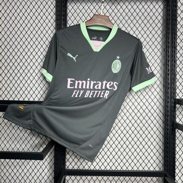 Ac milan maillot foot extérieur 2024 2025