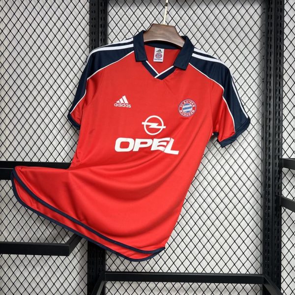 Bayern munich maillot foot 2000 2001 retro