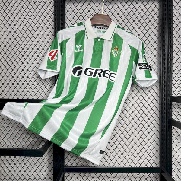 Real betis maillot foot domicile 2024 2025