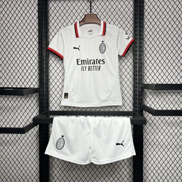 Kit enfant ac milan extérieur 2024 2025