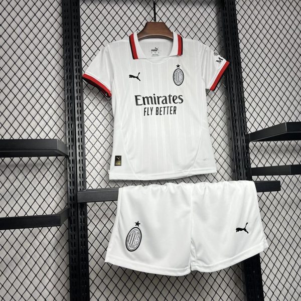 Kit enfant ac milan extérieur 2024 2025