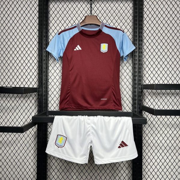 Kit enfant aston villa domicile 2024 2025