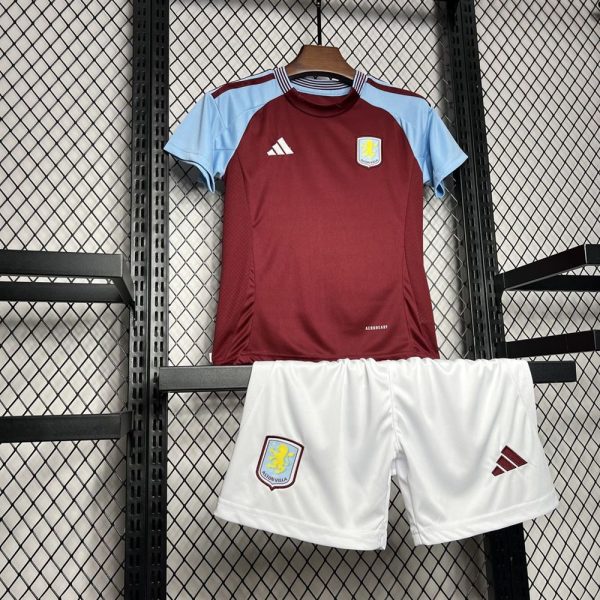 Kit enfant aston villa domicile 2024 2025