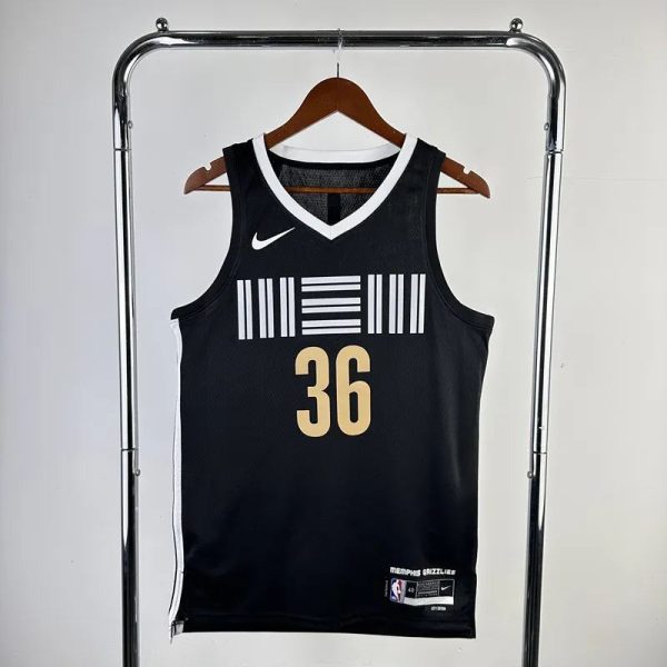 Maillot memphis grizzlies smart 36 nba basket 2023 2024