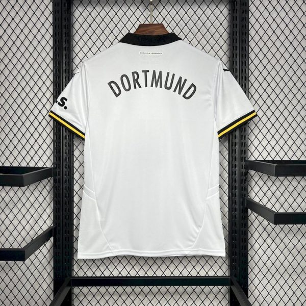 Borussia dortmund  maillot foot 2024 2025 third blanc