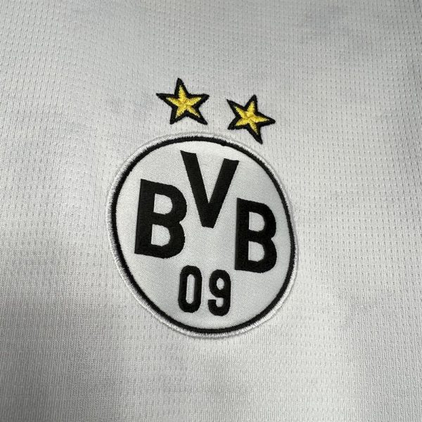 Borussia dortmund  maillot foot 2024 2025 third blanc