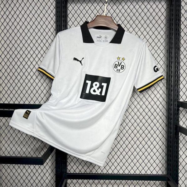 Borussia dortmund  maillot foot 2024 2025 third blanc