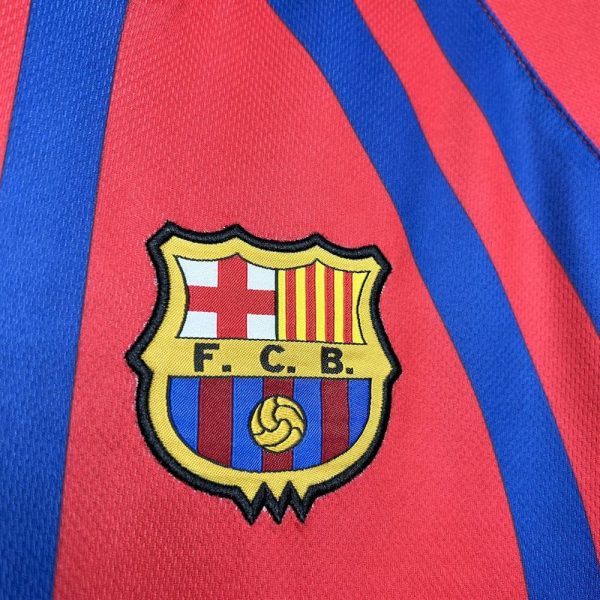 Fc barcelone maillot foot rétro 1998 retro