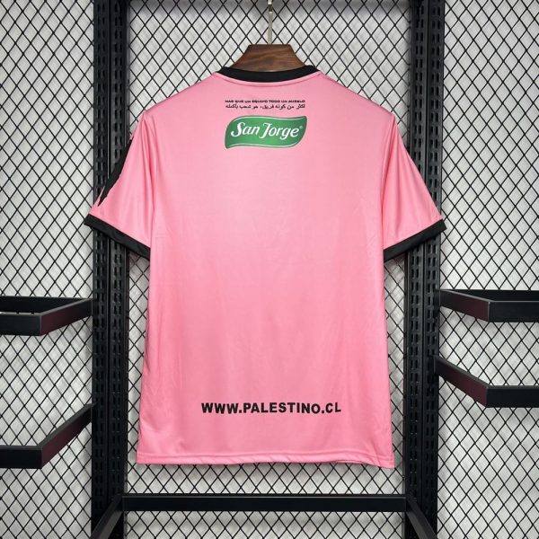 Palestine maillot foot  rose 2024 2025