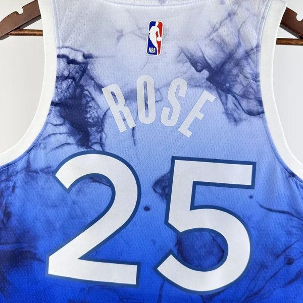 Maillot minnesota rose 25 towns nba basket