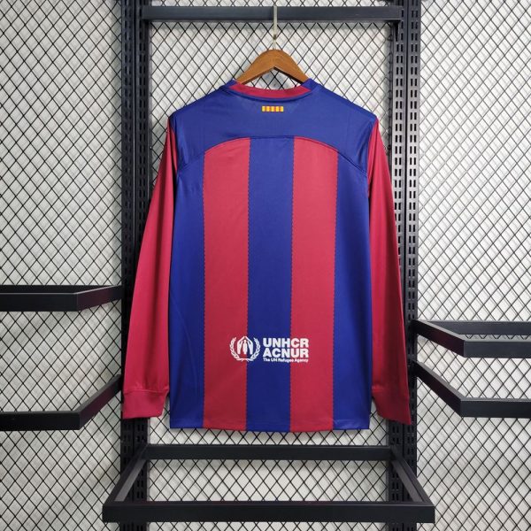 Fc barcelone  maillot 2023 2024 manches longues