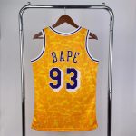 Maillot  Bape Los Angeles Lakers 93 BAPE  NBA Basket