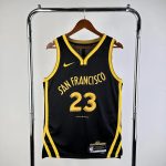 Maillot Golden State Warriors GREEN 23 NBA Basket 2023 2024