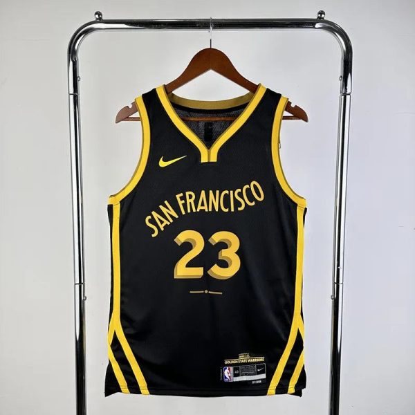 Maillot golden state warriors green 23 nba basket 2023 2024