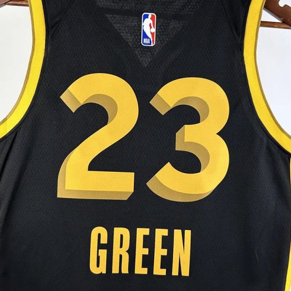 Maillot golden state warriors green 23 nba basket 2023 2024