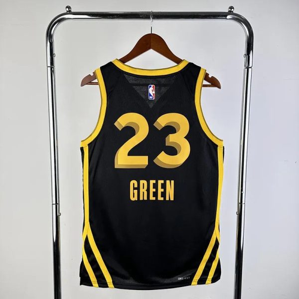 Maillot golden state warriors green 23 nba basket 2023 2024