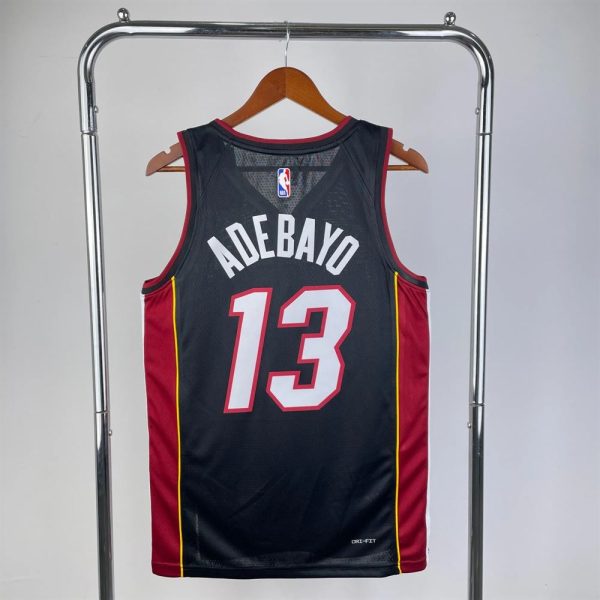 Maillot miami heat 13 adebayo nba basket