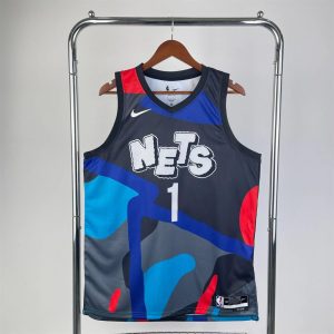 Maillot Brooklyn Nets  BRIDGES 1 NBA Basket