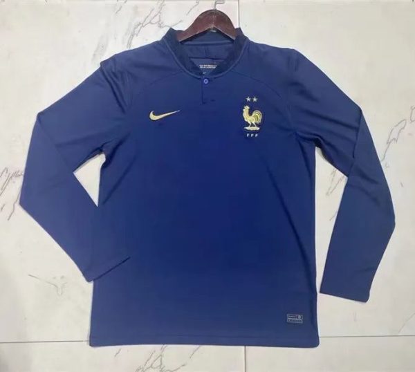 Équipe de france maillot 2022 2023 manches longues