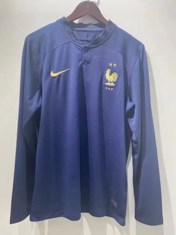 Équipe de france maillot 2022 2023 manches longues