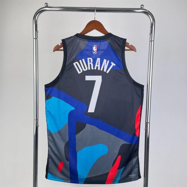 Maillot brooklyn nets  durant 7 nba basket