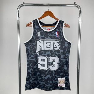 Maillot  Bape Brooklyn Nets  93 BAPE  NBA Basket