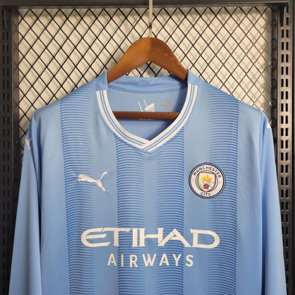 Manchester city maillot 2023 2024 manches longues