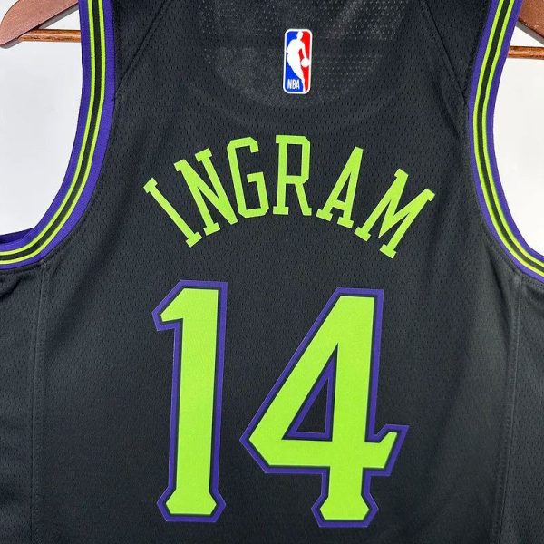 Maillot nouvelle orléans pelicans 14 ingram nba basket