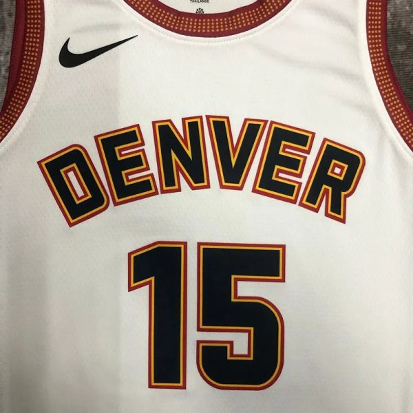 Maillot denver nuggets 15 jokic nba basket