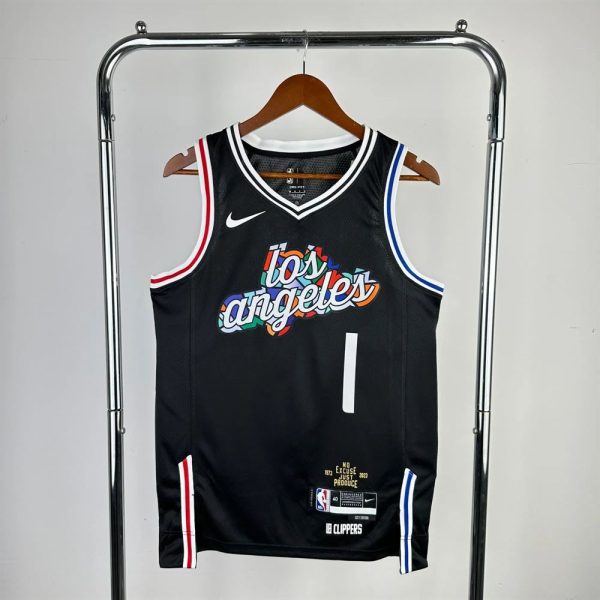 Camiseta NBA Los Angeles Clippers Harden 1 2023 2024