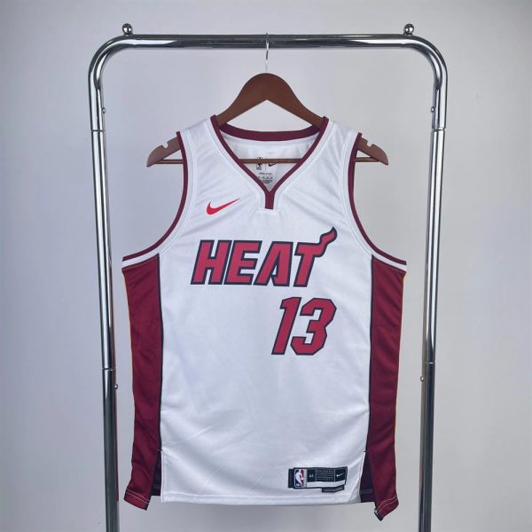 Maillot miami heat 13 adebayo nba basket