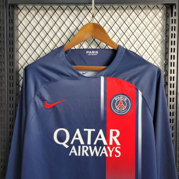 Paris maillot domicile 2023 2024  manches longues