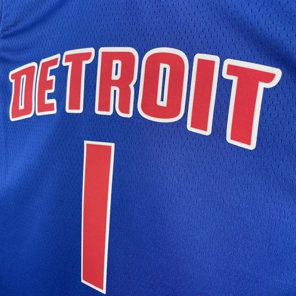 Maillot detroit pistons iverson 1 nba basket 2023 2024