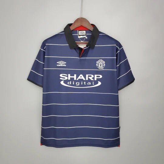 Manchester united maillot rétro 99/00