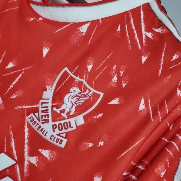 Liverpool maillot rétro 89/91